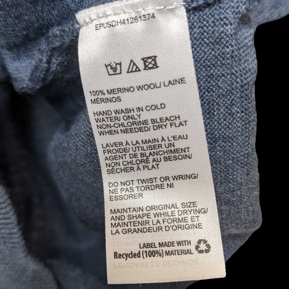 En Thread Sweater 100% Merino Wool - Picture 2 of 4